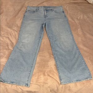 J. Crew Light Blue Flare Jeans TALL